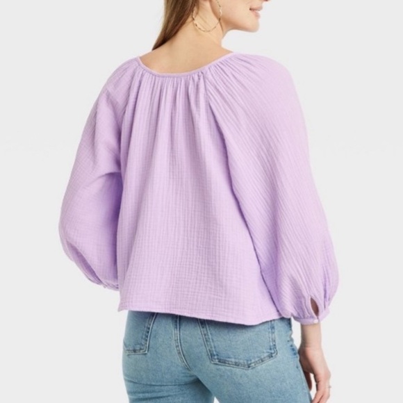 UNIVERSAL THREAD Women's Balloon Sleeve
Blouse - Picture 3 of 6